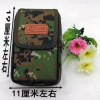 L2215 vertical 7-inch three-layer camouflage waist bag, multi-functional mobile phone bag, men's waist bag, hanging bag, Yiwu, diverse details Picture